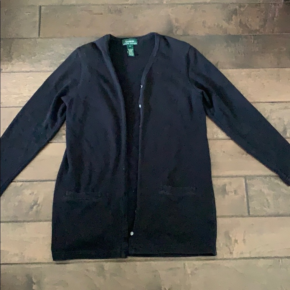 Ralph Lauren black cardigan